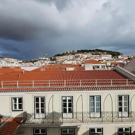Apartment Rossio Vista Castelo, Santa Justa E Carmo