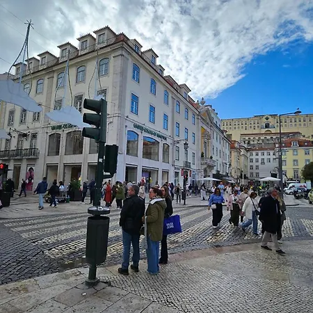 Rossio Vista Castelo, Santa Justa E Carmo