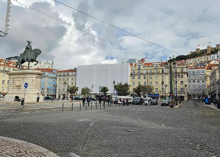 Rossio Vista Castelo, Santa Justa E Carmo *