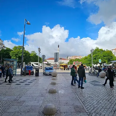 Rossio Vista Castelo, Santa Justa E Carmo Lisbon