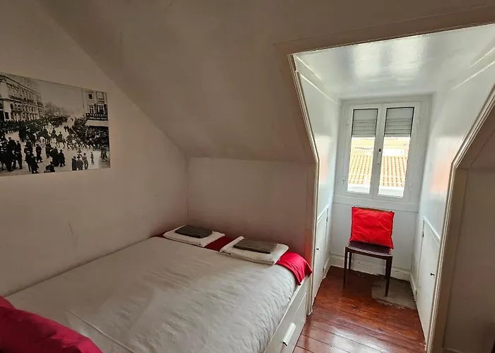 Rossio Vista Castelo, Santa Justa E Carmo * Lizbona