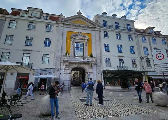 Rossio Vista Castelo, Santa Justa E Carmo Апартаменти