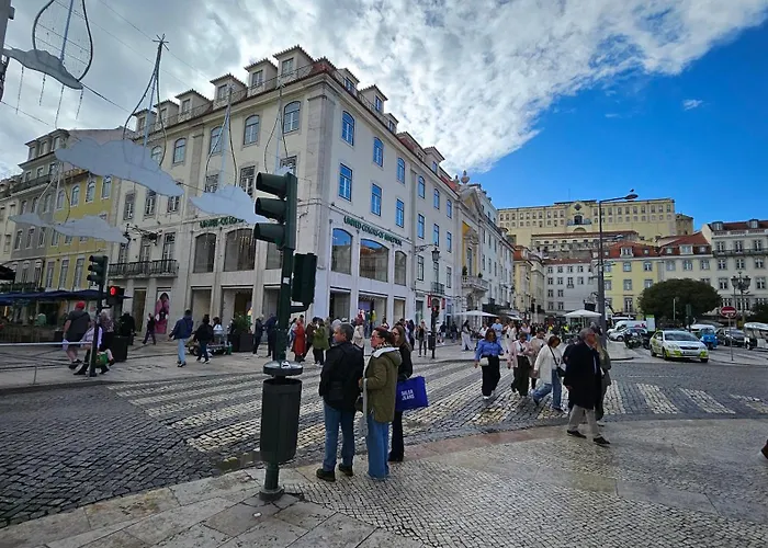 Rossio Vista Castelo, Santa Justa E Carmo