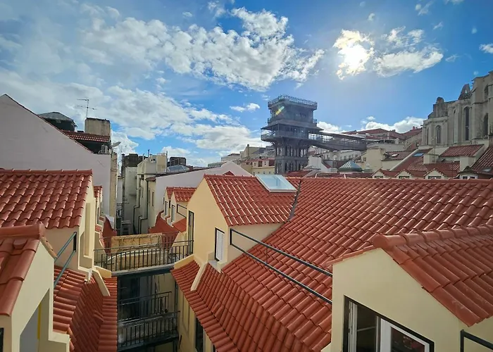 Апартаменти Rossio Vista Castelo, Santa Justa E Carmo Лісабон