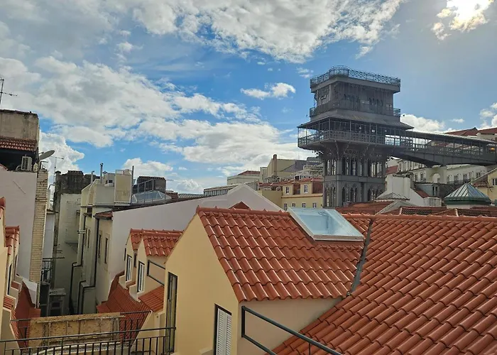 Apartamento Rossio Vista Castelo, Santa Justa E Carmo