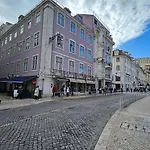 Rossio Vista Castelo, Santa Justa E Carmo * Lisboa