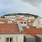 شقة Rossio Vista Castelo, Santa Justa E Carmo *
